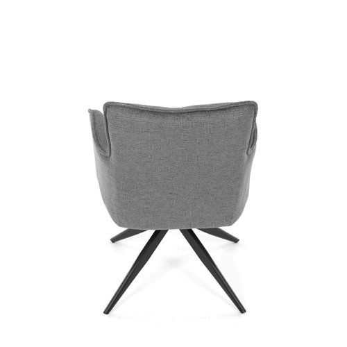 Jídelní židle, šedá, látka, DCH-P3170 GREY2