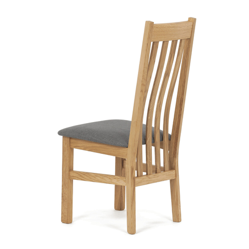 Jídelní židle, přírodní, masiv, C-2100 GREY2