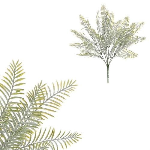 Kapradí - umělý trs, barva zelená