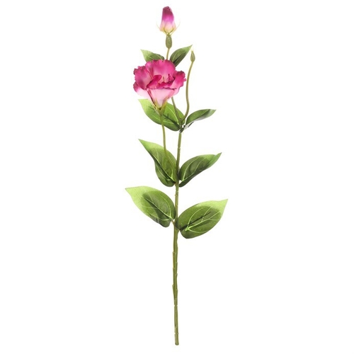 Eustoma - umělá řezaná květina, světle fialová