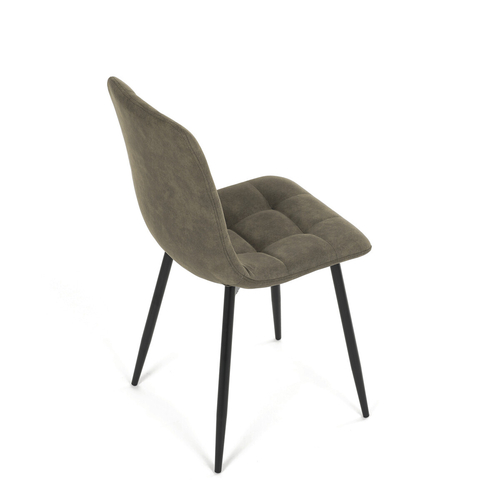 Jídelní židle, zelená, látka vintage, CT-281 GRN3