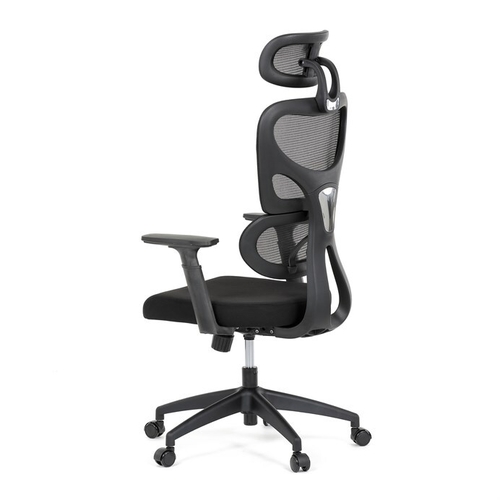 Kancelářská židle, houpací mechanismus, černá, KA-K2080 BK