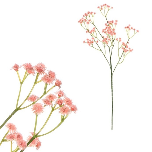 Gypsophila - umělá větev, růžové květy