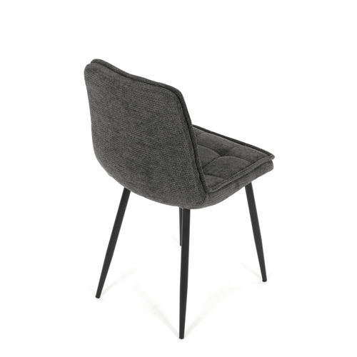 Jídelní židle, šedá, látka, CT-G2048 GREY2