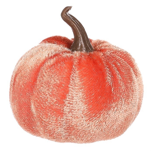 Dýně plastová s látkou, barva lososová, cena za balení (6 ks)