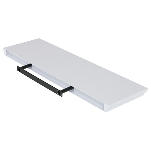 Polička, mdf, bílá, P-025 WT