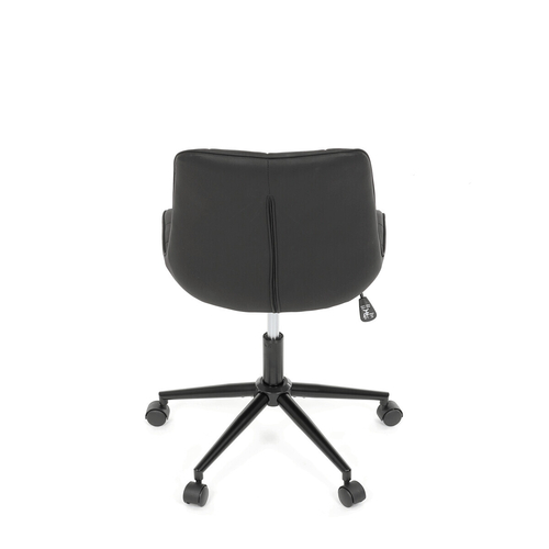 Pracovní židle, výškově nastavitelná, černá látka, KA-V3120 BK3