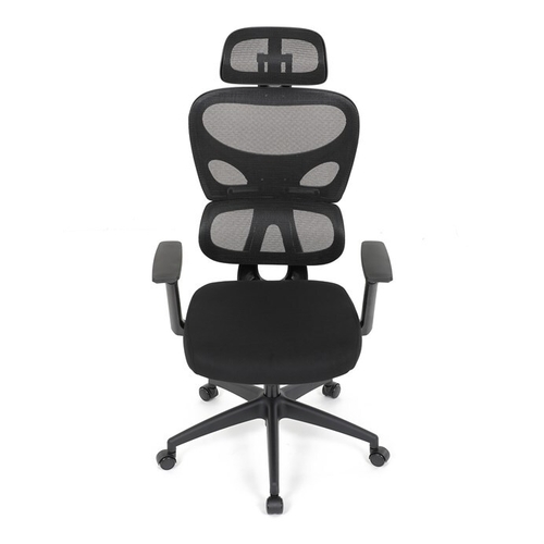 Kancelářská židle, houpací mechanismus, černá, KA-K2080 BK
