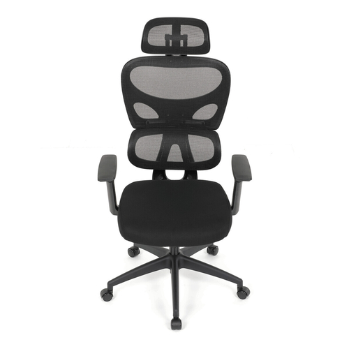 Kancelářská židle, houpací mechanismus, černá, KA-K2080 BK