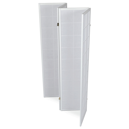 Paraván, masiv, bílá, EF-E804 WT