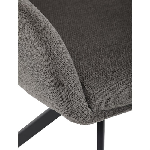 Jídelní židle, šedá, látka, DCH-P3174 GREY2