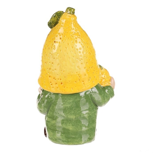 Trpaslík citrónový - keramická figurka, vel. S, barva žlutá
