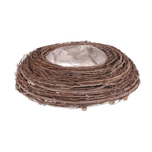Obal proutěný - kulatý, vel. M, barva přírodní