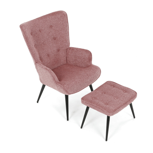Relaxační křeslo, růžová, látka, AK-303 PINK2