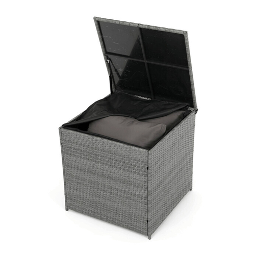 Zahradní sestava, polyratan, šedá, AZ-F1911 GREY