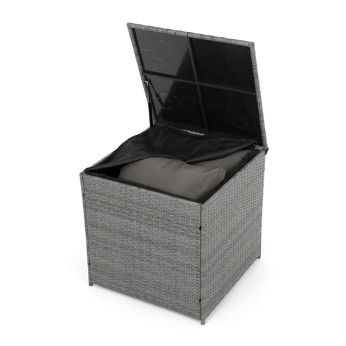 Zahradní sestava, polyratan, šedá, AZ-F1911 GREY
