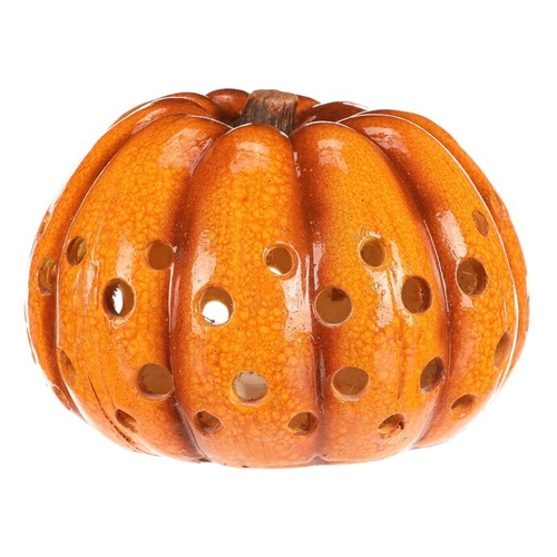 Dýně s otvory - magnesium, LED osvětlení, žlutá