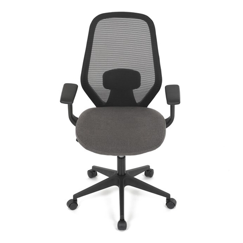 Kancelářská židle, houpací mechanismus, černá síťovina, KA-V3149 BK