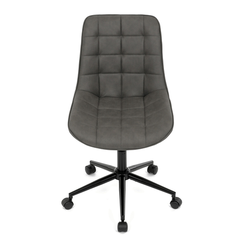 Pracovní židle, výškově nastavitelná, šedá látka, KA-V3120 GREY3