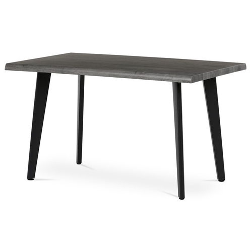 Jídelní stůl 130x80cm, mdf, šedý dub, HT-F4413 GREY