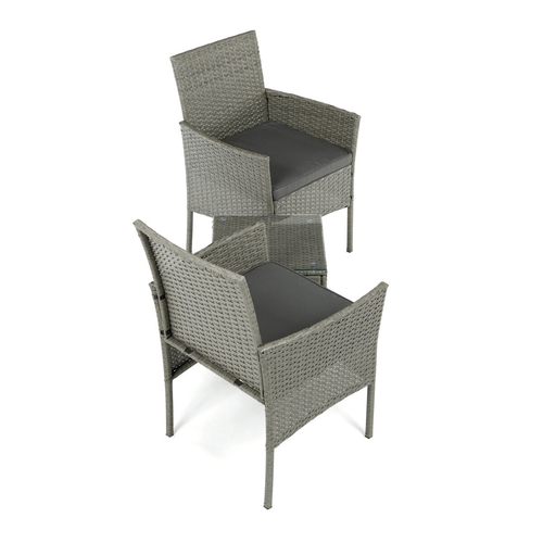 Zahradní set 1+2, polyratan, šedá, AZS-A1102 GREY