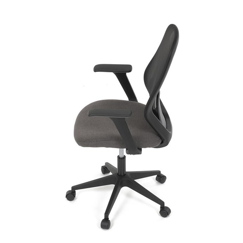 Kancelářská židle, houpací mechanismus, černá síťovina, KA-V3149 BK