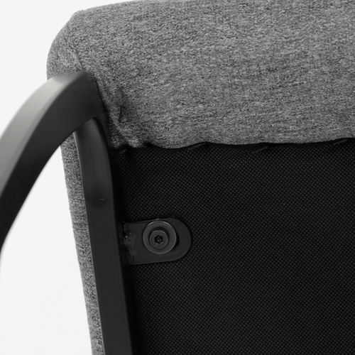 Jídelní židle, šedá, látka, DCL-438 GREY2