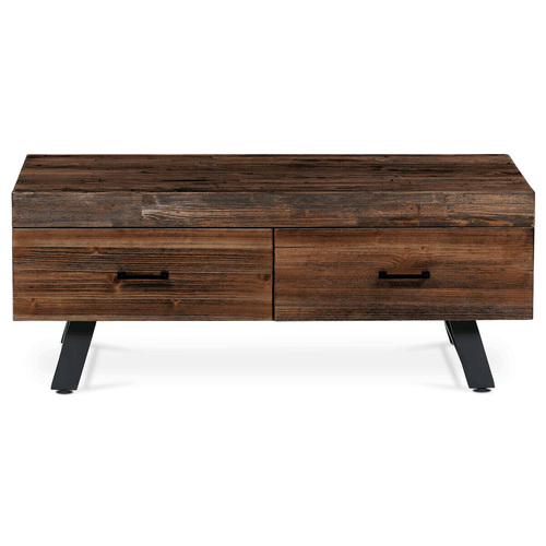 Konferenční stolek 120x60x48cm, masiv, old wood, AHG-536 PINE