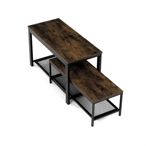 Botník, mdf, hnědá, ABO-W2124 OLW