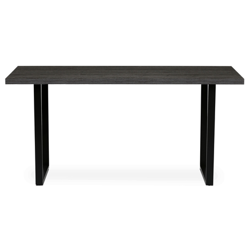 Jídelní stůl 160x80cm, lamino, šedý dub, HT-R5216 GREY