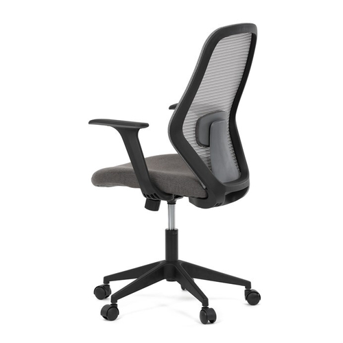 Kancelářská židle, houpací mechanismus, šedá síťovina, KA-V3149 GREY