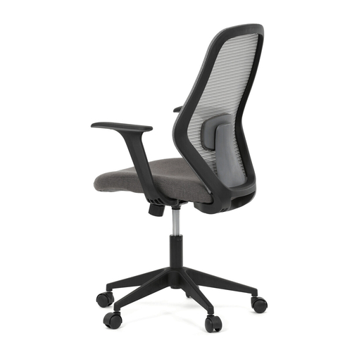 Kancelářská židle, houpací mechanismus, šedá síťovina, KA-V3149 GREY
