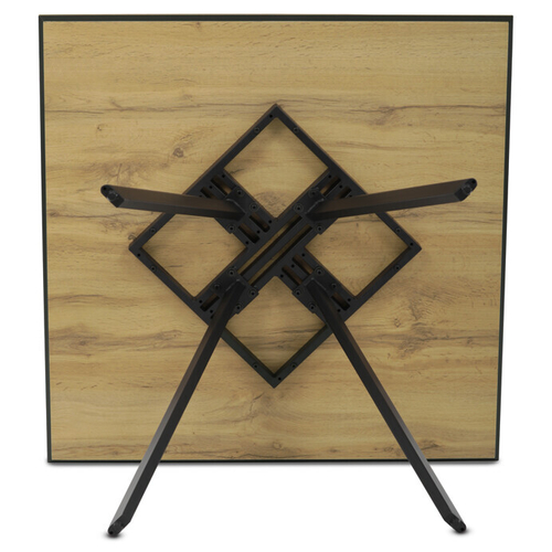 Jídelní stůl 90x90cm, lamino, dub, HT-R5190 OAK