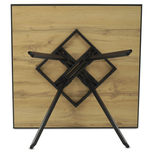 Jídelní stůl 90x90cm, lamino, dub, HT-R5190 OAK
