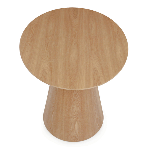 Oválný jídelní stůl 160x90cm, dýha, dub HT-L3523 OAK