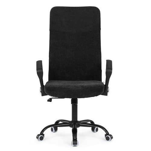 Kancelářská židle, houpací mechanismus, černá látka, KA-W3109 BK