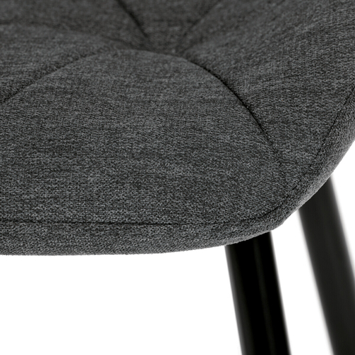 Jídelní židle, šedá, látka, CT-285 GREY2