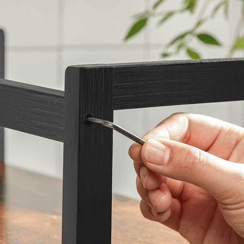 Polička, bambus, hnědá, AUK-E1047 BR