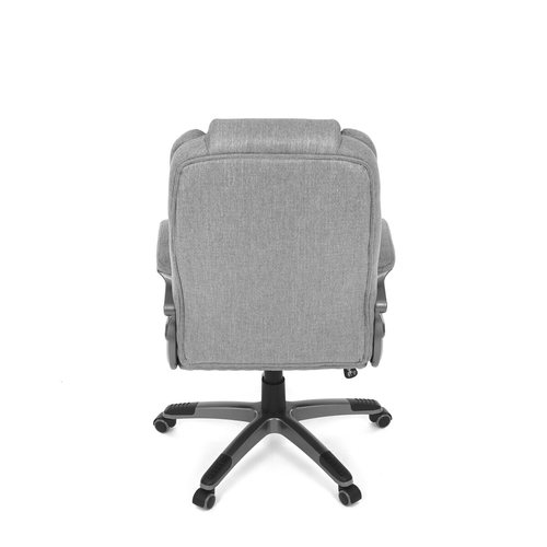 Kancelářské křeslo, houpací mechanismus, šedá látka, KA-C715 GREY2