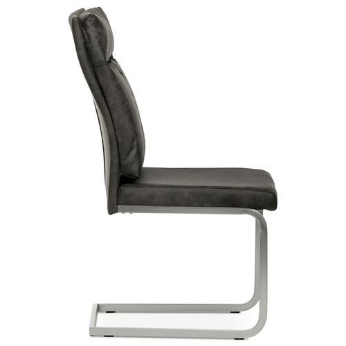 Jídelní židle, šedá, látka vintage, DCH-459 GREY3