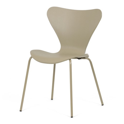 Jídelní židle, hnědá, plast, CT-X7034 CAP