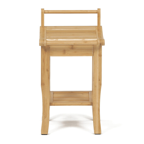 Taburet, bambus, přírodní, DR-B063 NAT