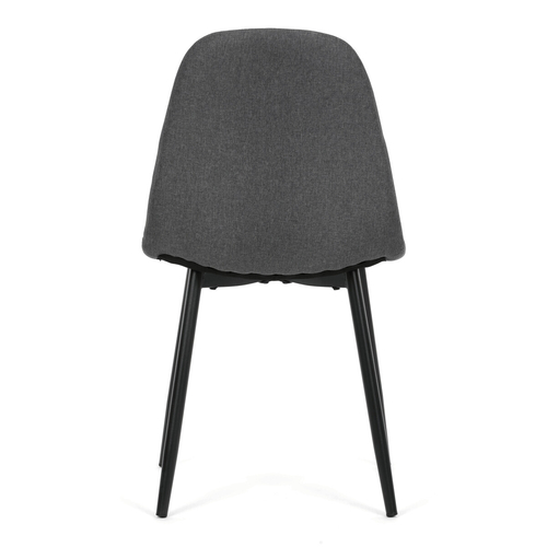 Jídelní židle, šedá, látka, CT-V2972 GREY2