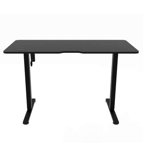 Ergonomický stůl s plynulou regulací výšky 120x60cm, melamin, carbon, LT-H2210 BK
