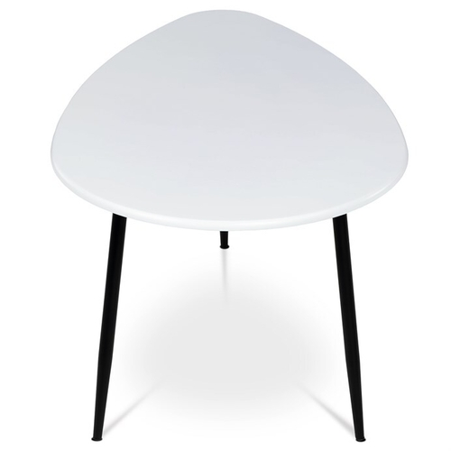 Odkládací stolek 100x60x50cm, mdf, bílá, AF-3012 WT