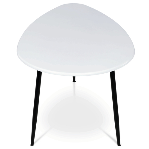 Odkládací stolek 100x60x50cm, mdf, bílá, AF-3012 WT