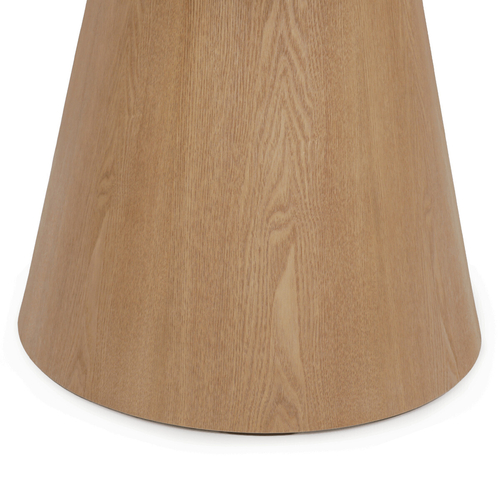 Oválný jídelní stůl 160x90cm, dýha, dub HT-L3523 OAK