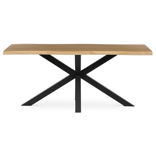 Jídelní stůl 180x90cm, mdf, divoký dub, HT-F4618 OAK