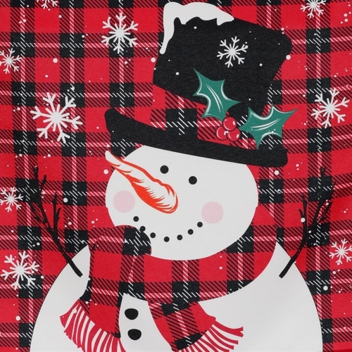 Běhoun - se sněhulákem, 100% polyester, 40 x 150 cm