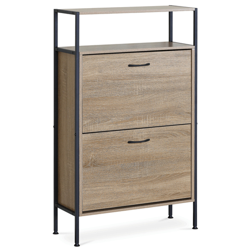 Botník, mdf, hnědá, ABO-G1007 OAK